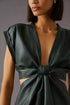 Mini Dress - Faux Leather